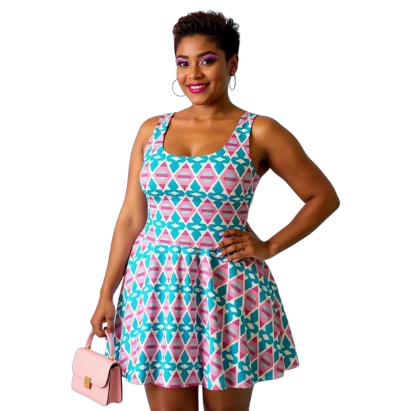 Transgender Trans Pride Summer Dress - Picture 11 of 13